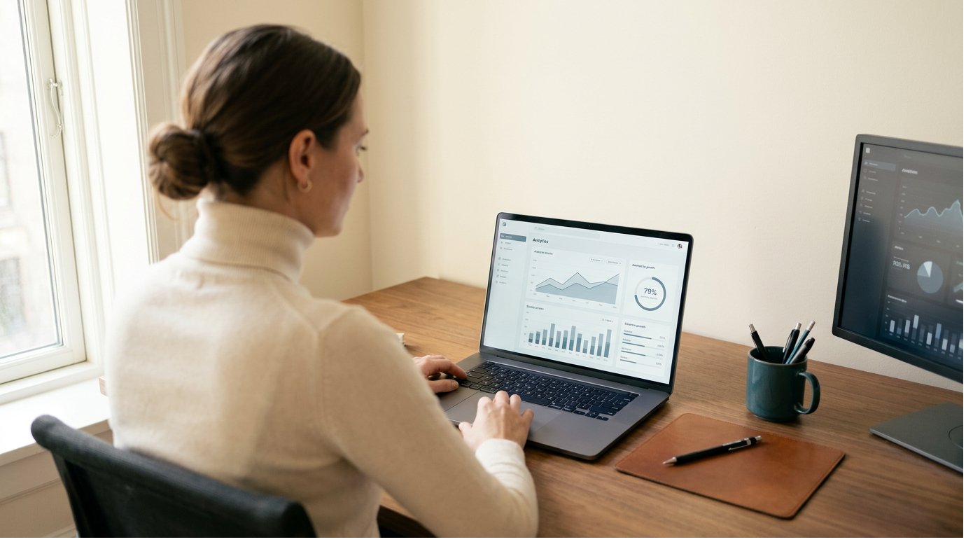 Marketing analytics dashboard — strategy in motion